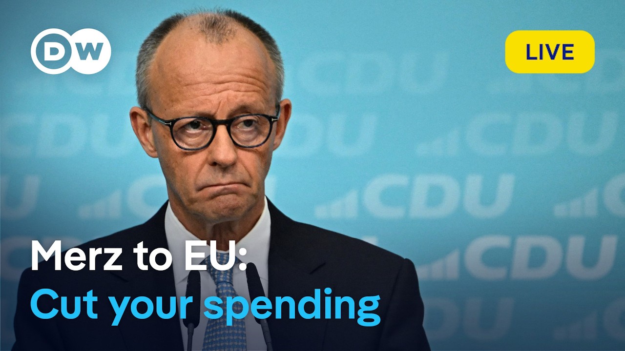 Live: Merz addresses German Parliament as tensions mount over EU funding