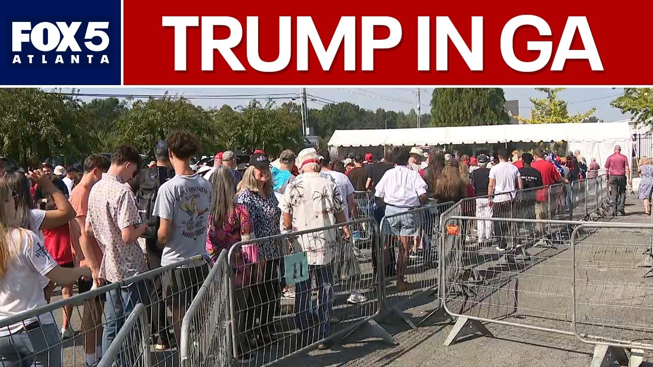 LIVE | President Trump hosts campaign rally in Dalton Georgia: Update from family of Secoreia Turner