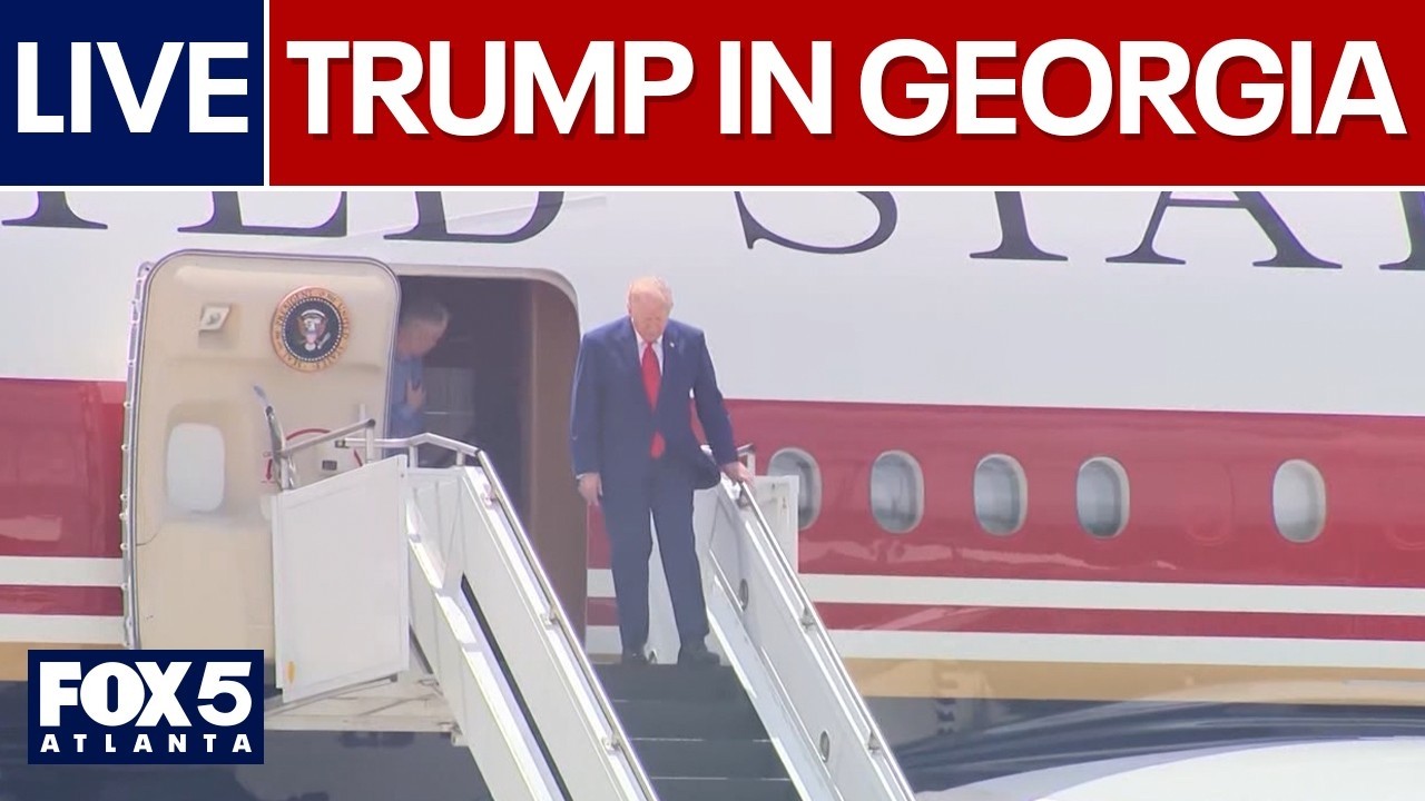 LIVE | President Trump rallies in Georgia; Six Flags Over Georgia reopens following death