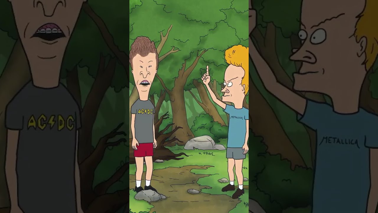 Lost in the wilderness. A brand-new episode comes out TONIGHT at 10:30/9:30c. #BeavisandButtHead