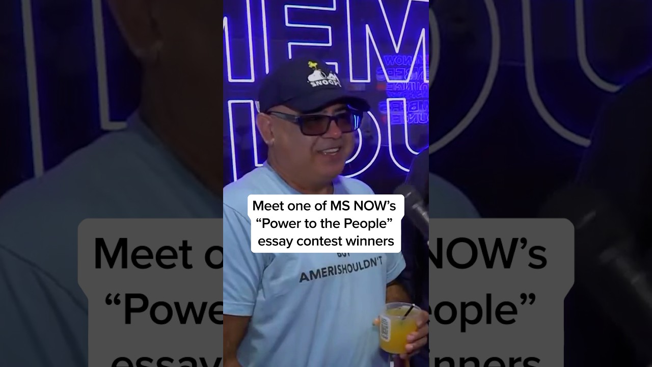 Meet one of MS NOW’s “Power to the People” essay contest winners