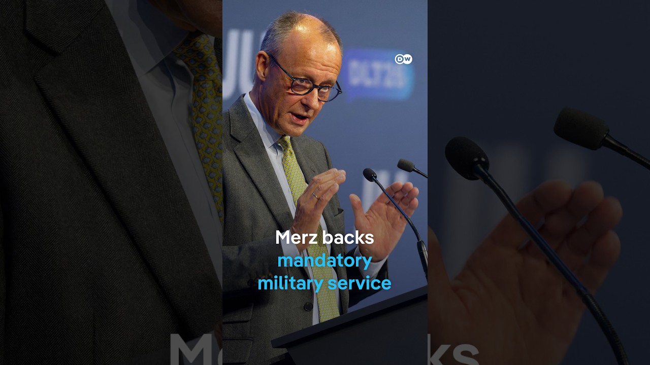 Merz backs mandatory military service if volunteers fall short | DW News