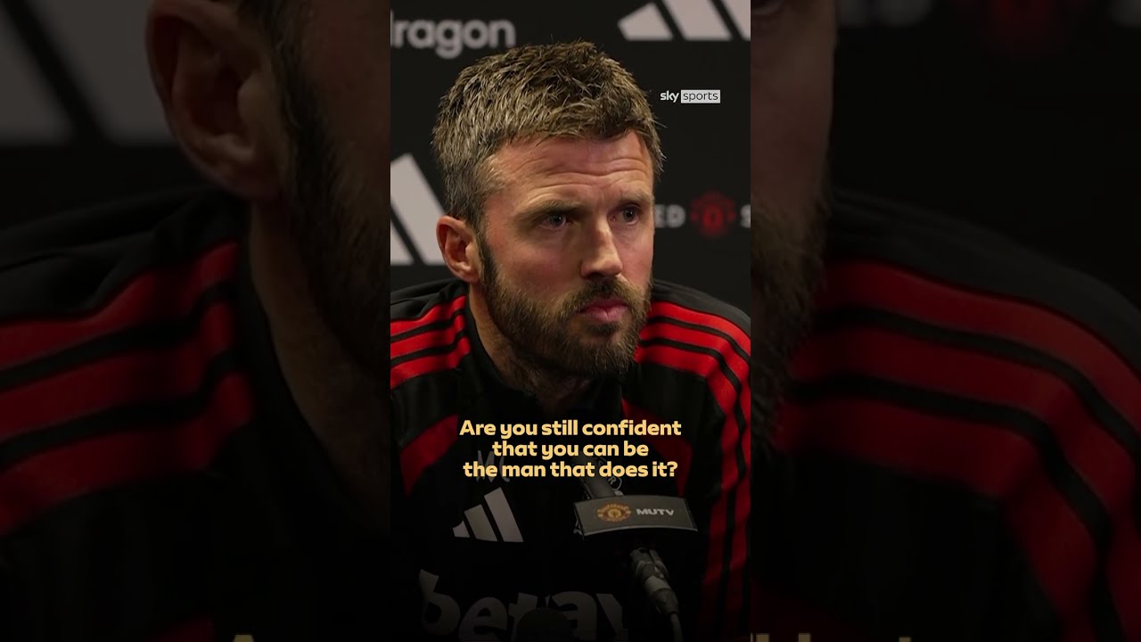 Michael Carrick “100%” confident he can lead Manchester United going forward