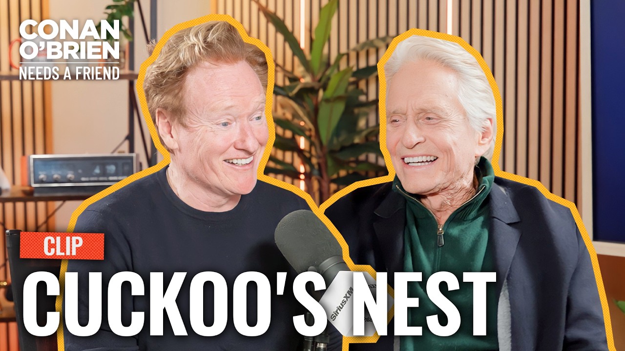 Michael Douglas Had To Fire His Dad From “Cuckoo’s Nest” | Conan O’Brien Needs A Friend