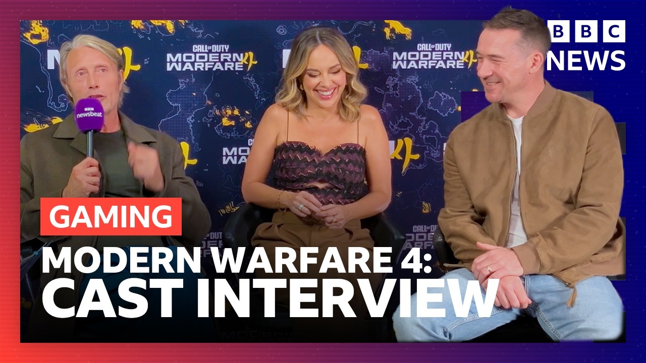 Modern Warfare 4 cast on the ‘epic conclusion’ of the saga | BBC News