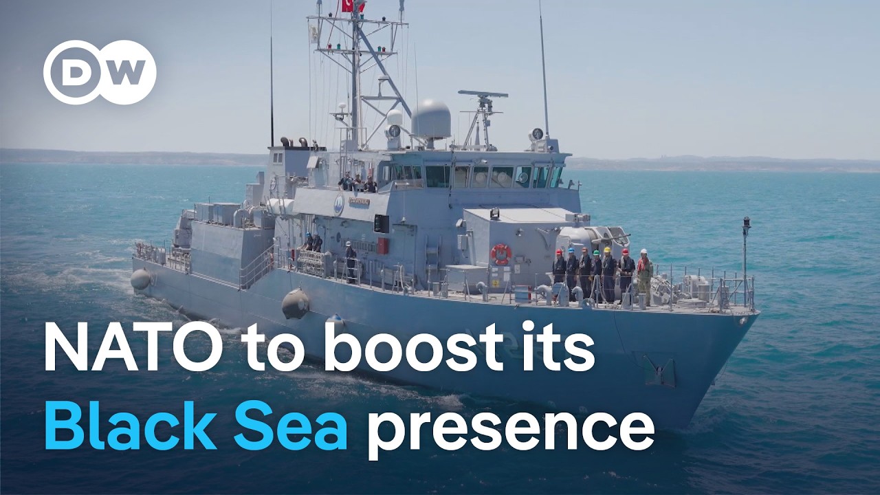 NATO to boost its presence in the Black Sea after strikes | DW News