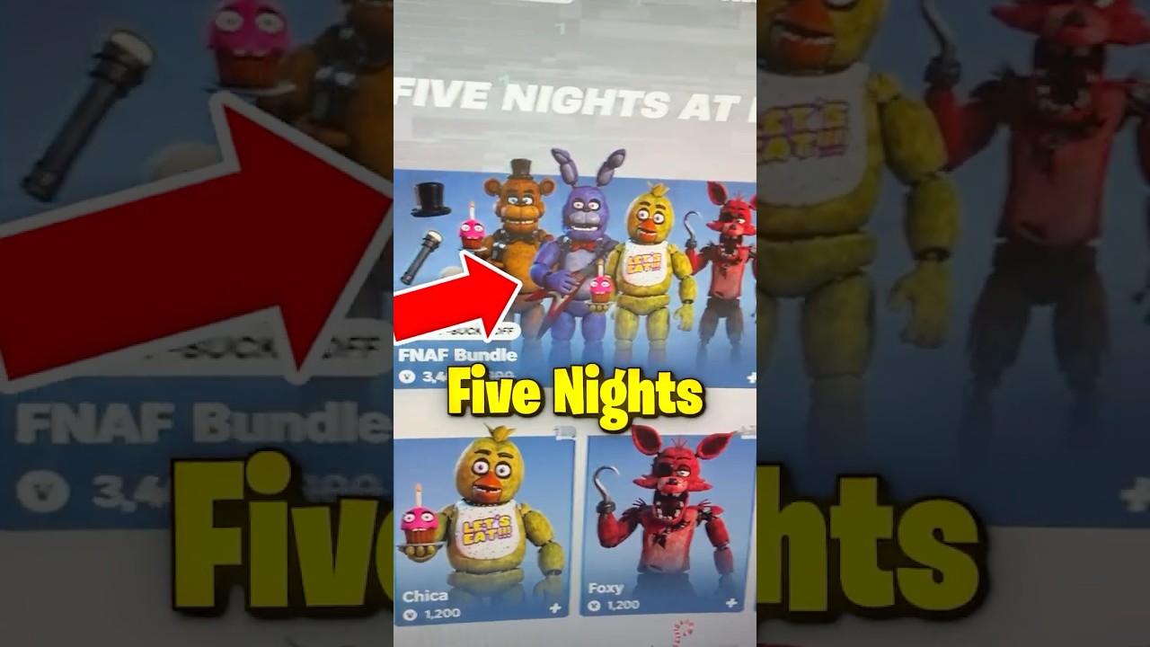 *NEW* Fortnite x FNAF Secret Found! 😱