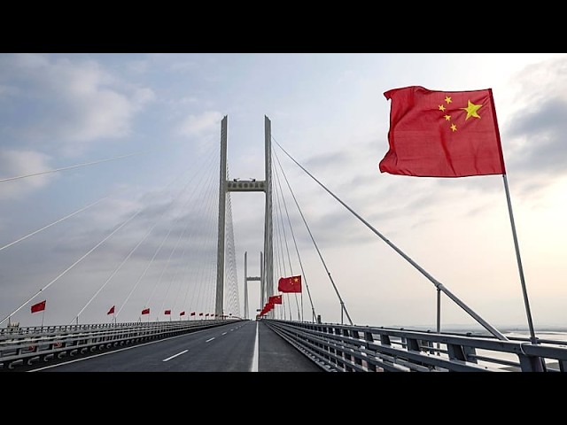 New four-lane bridge between China and North Korea opens after a decade of delay
