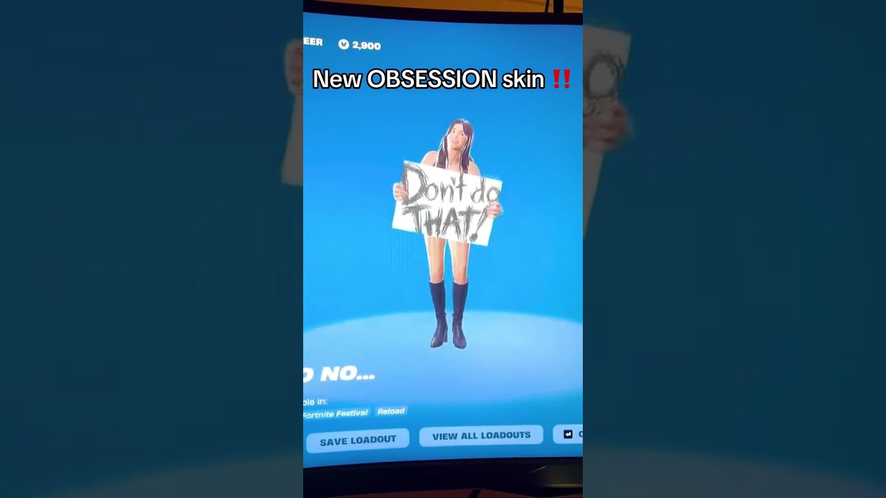 Nikki Obsession Skin in Fortnite 🔥
