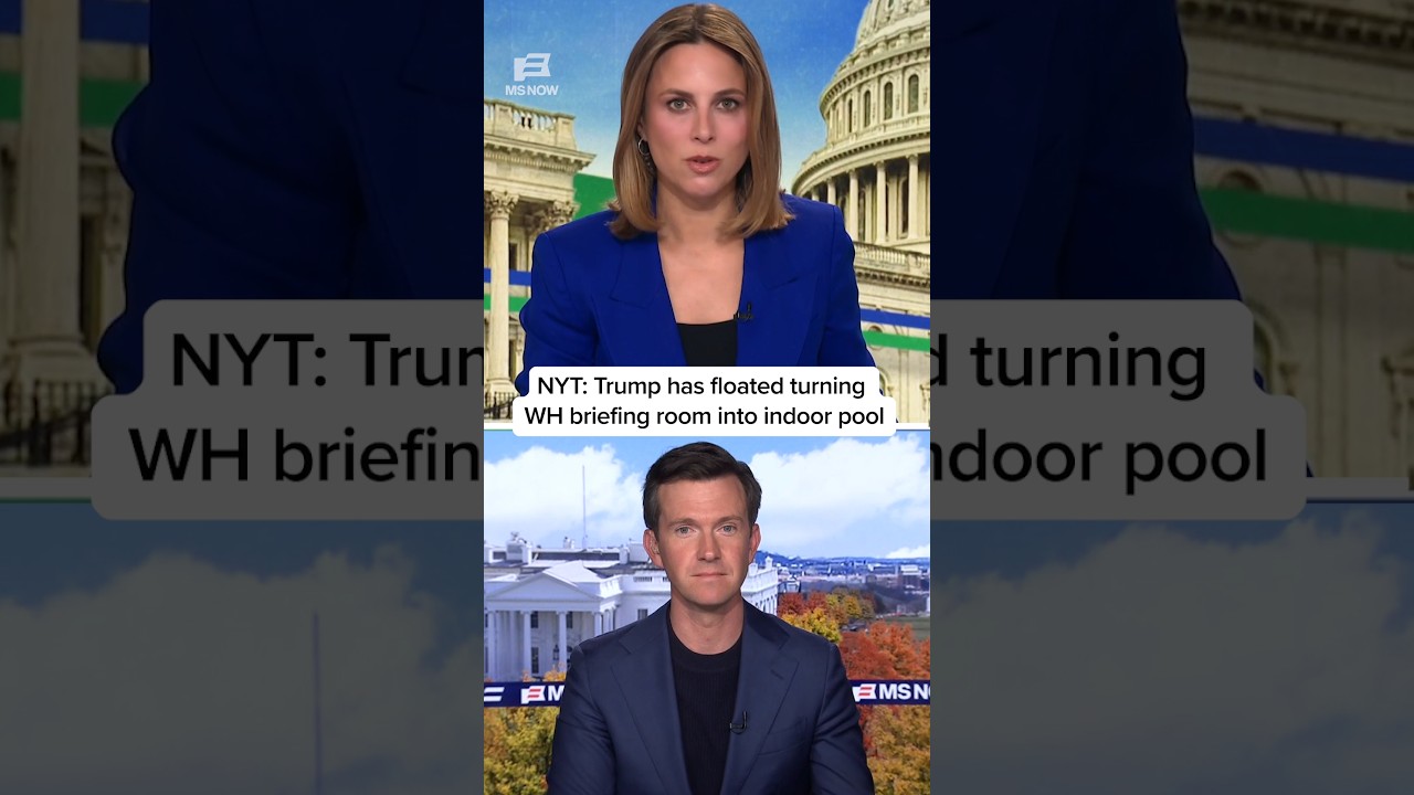 NYT: Trump has floated turning WH briefing room into indoor pool