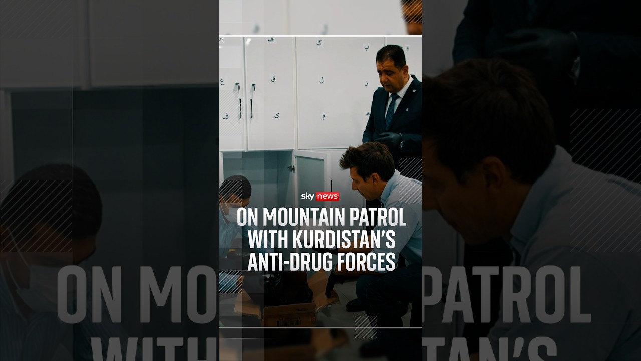 On mountain patrol with Kurdistan’s anti-drug forces