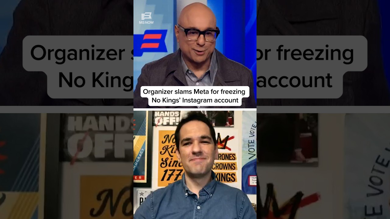 Organizer slams Meta for freezing No Kings’ Instagram account