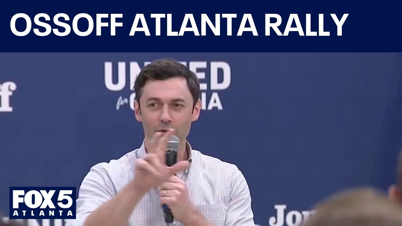 Ossoff questions Trump appearance for Collins at Perry rally | FOX 5 News