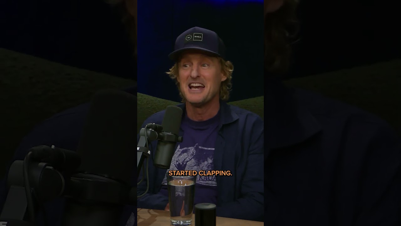 Owen Wilson on working with Robin Williams. #podcast #comedy