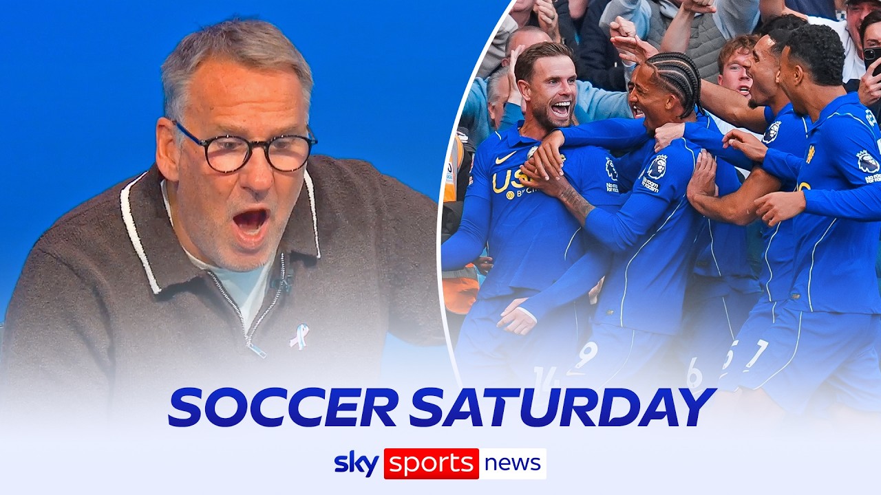 Paul Merson reacts as Chelsea run riot with 5-1 win vs Bournemouth | Soccer Saturday