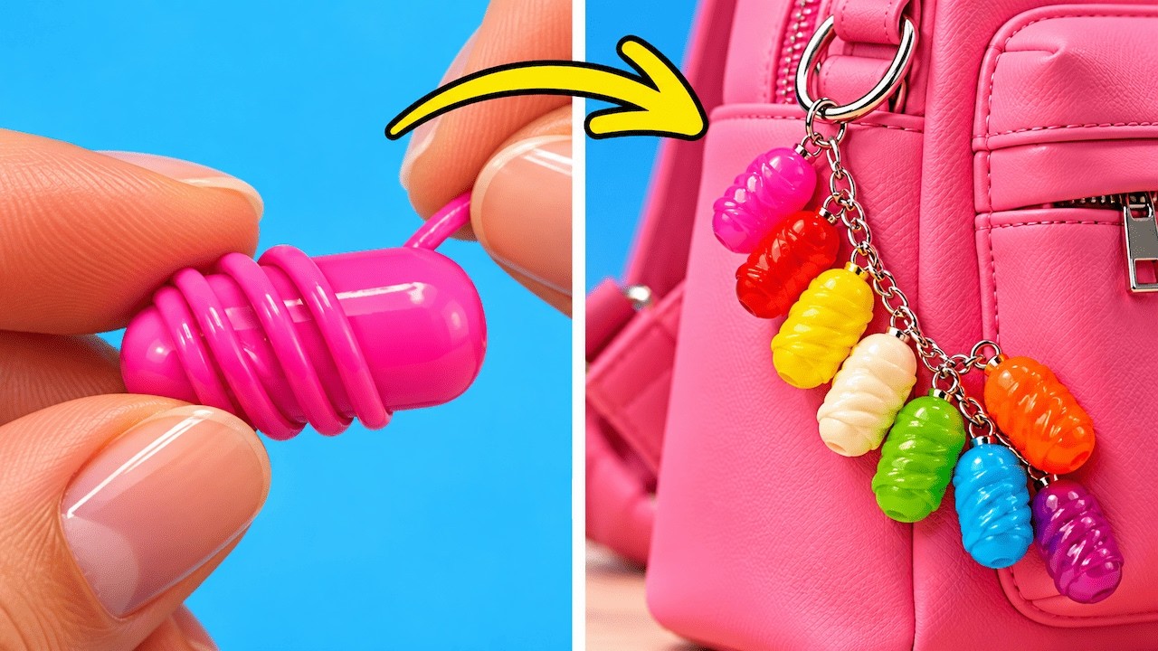 🔑 POLYMER CLAY & EPOXY RESIN DIY TUTORIAL! ✨