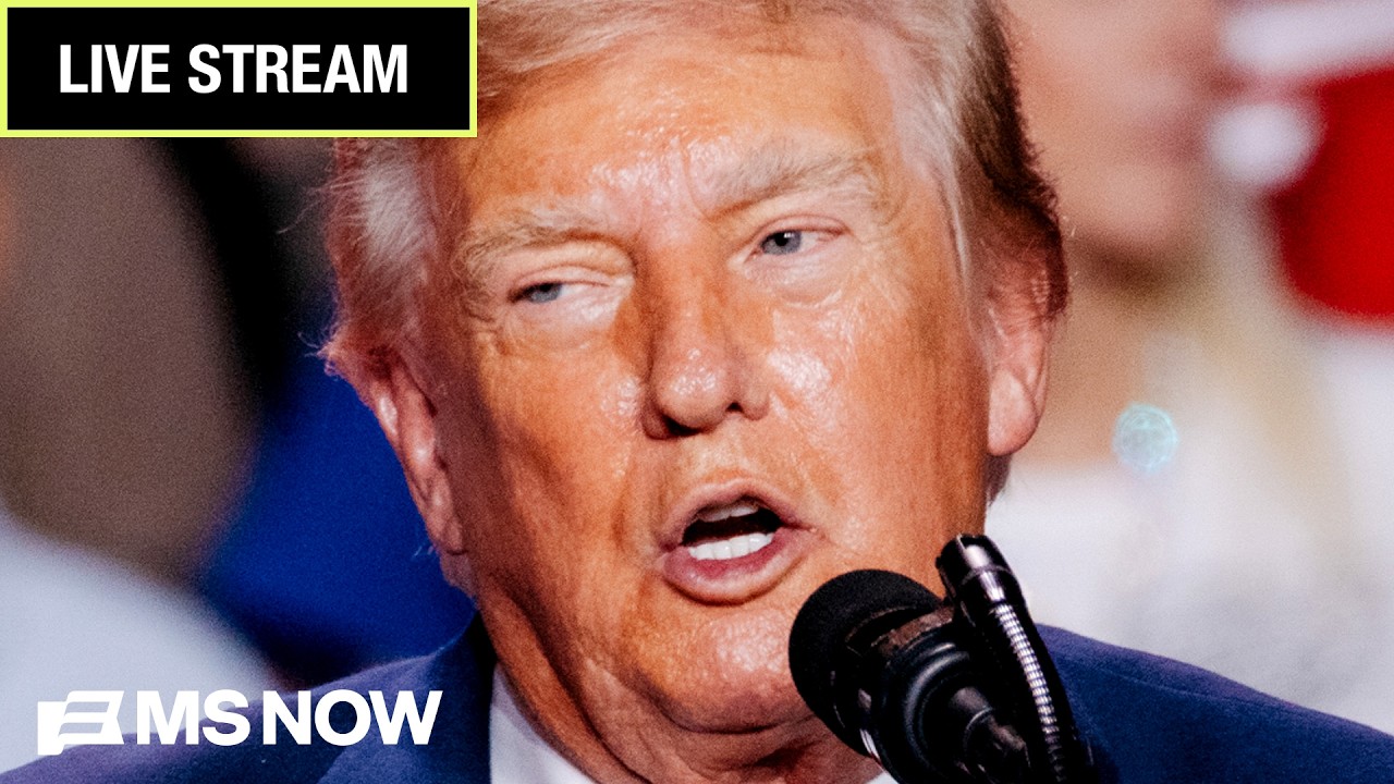President Trump speaks at midterm rally in Tennessee