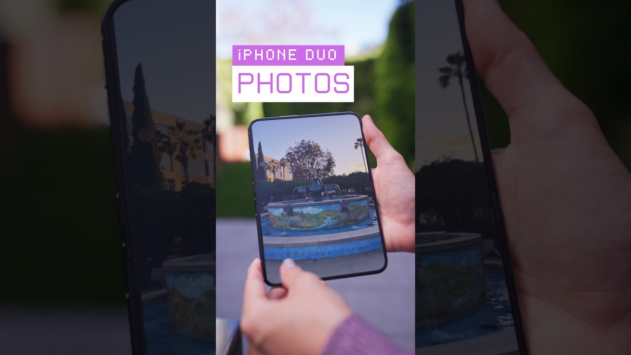 Previewing photos on the iPhone Duo!