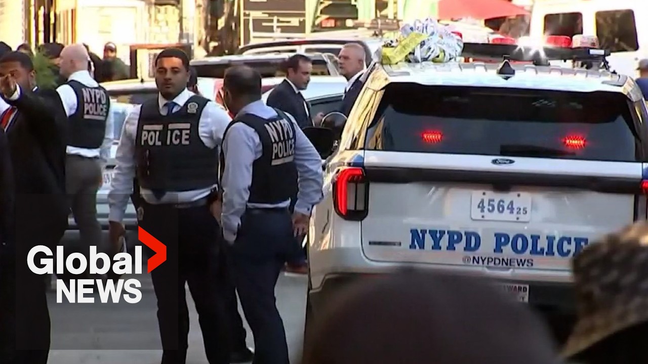 Protests erupt in New York City after ICE shot man with kid in car