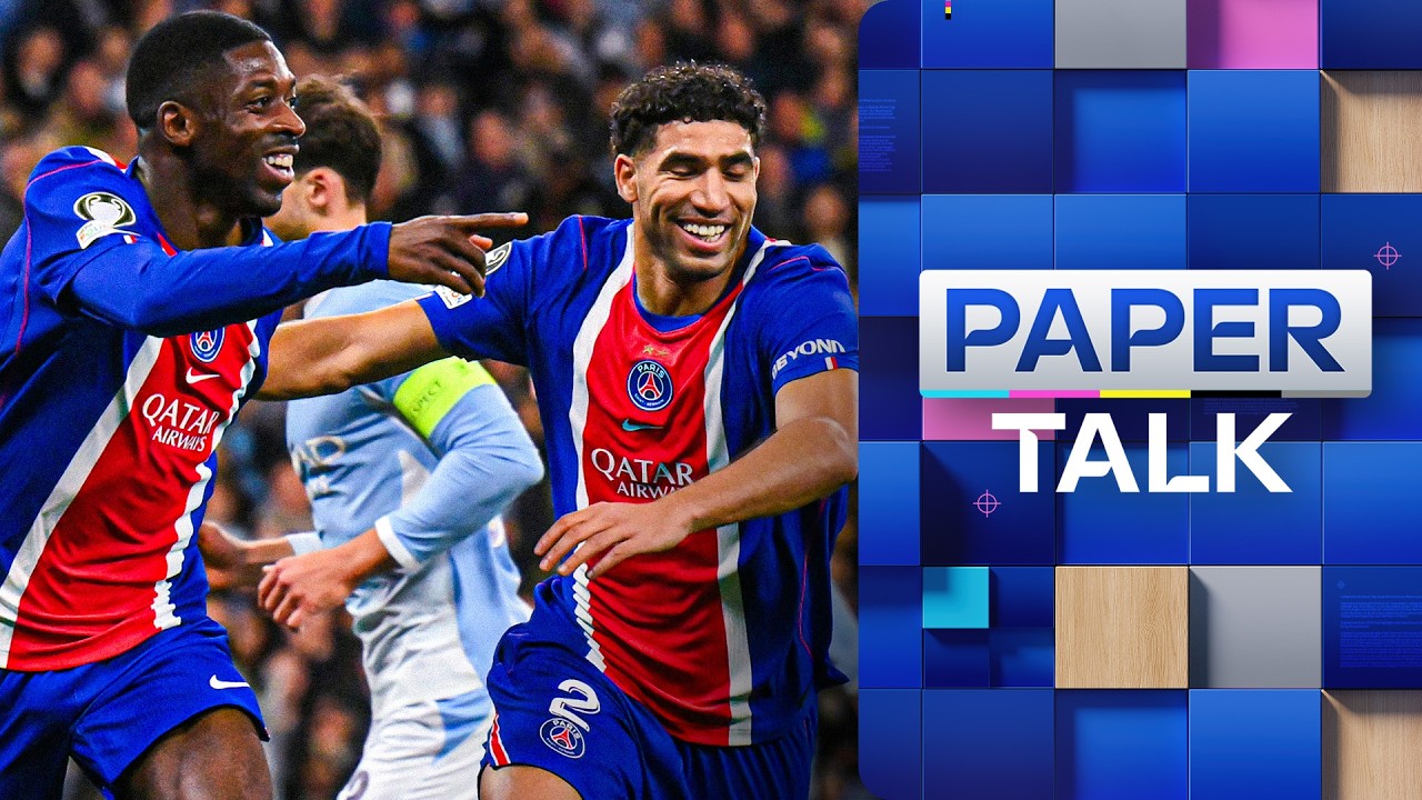 PSG defeat Manchester City as Aston Villa thump Fenerbahce in Champions League | Paper Talk
