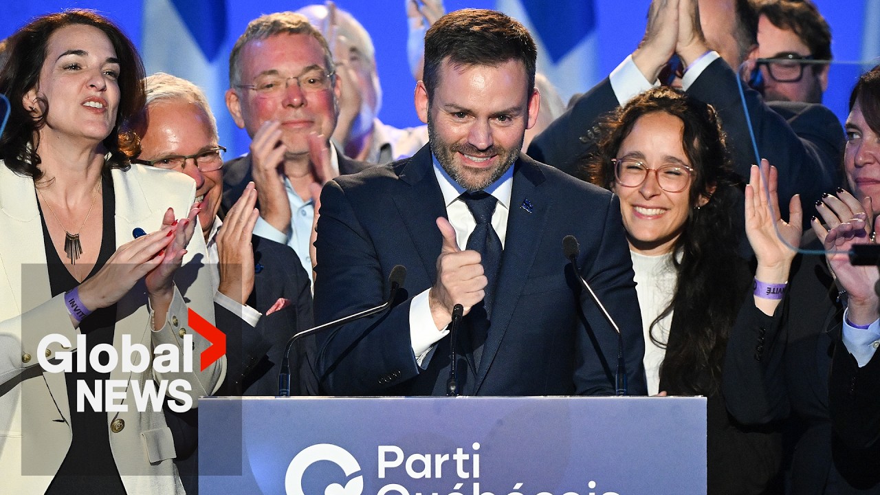 Quebec election 2026: Sovereigntist Parti Québécois projected to form minority government