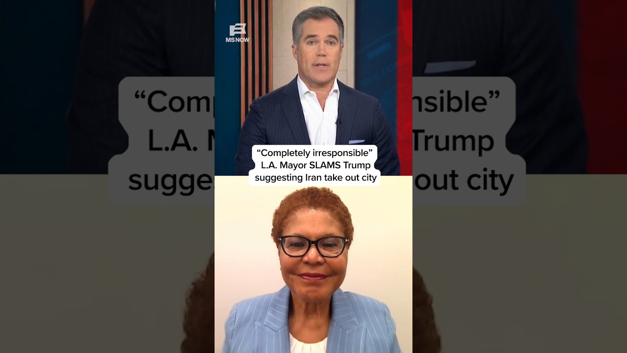 REACTION INCOMING: L.A. Mayor SLAMS Trump suggesting Iran take out city