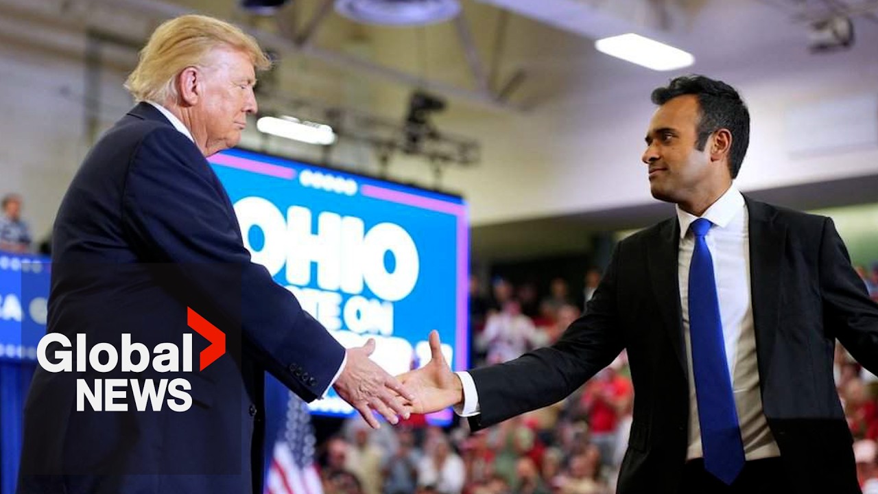 Republican support seems to be eroding as Trump tries to shore up support in US