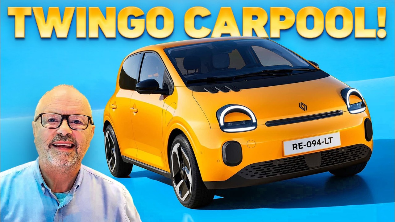 Robert’s Renault Twingo First Drive, Carpool Style!