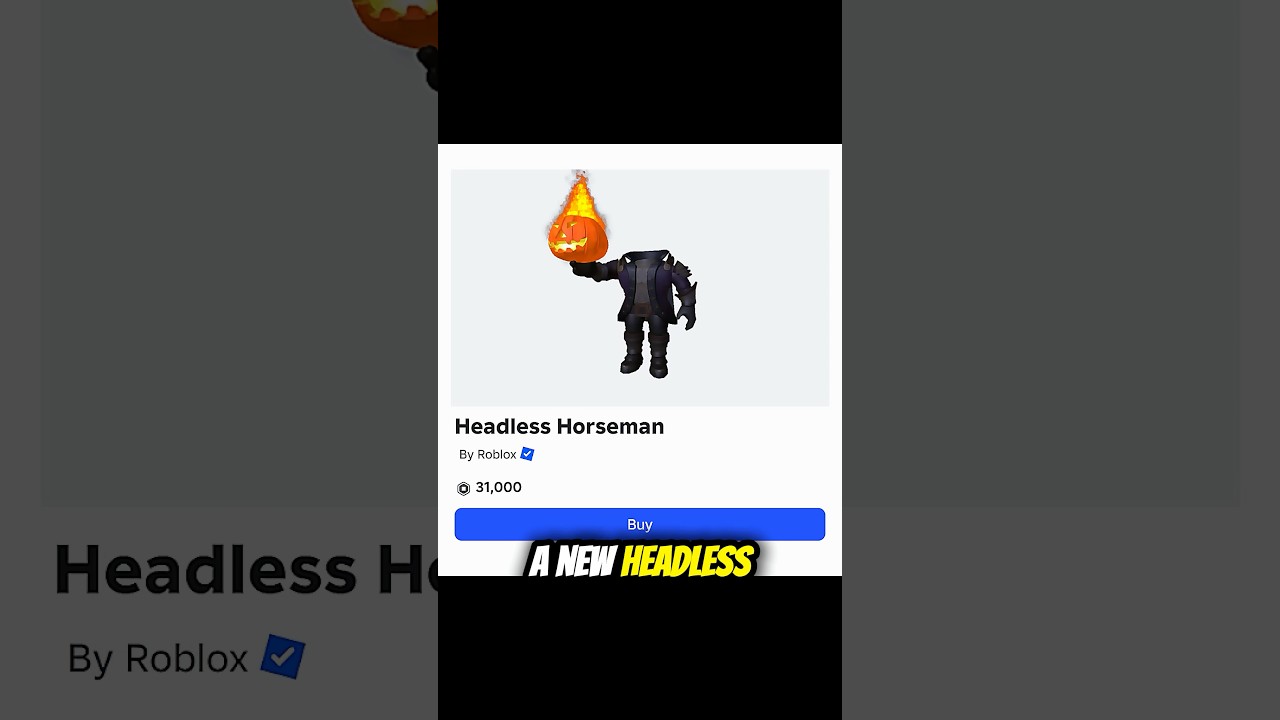 Roblox Made a New Headless..