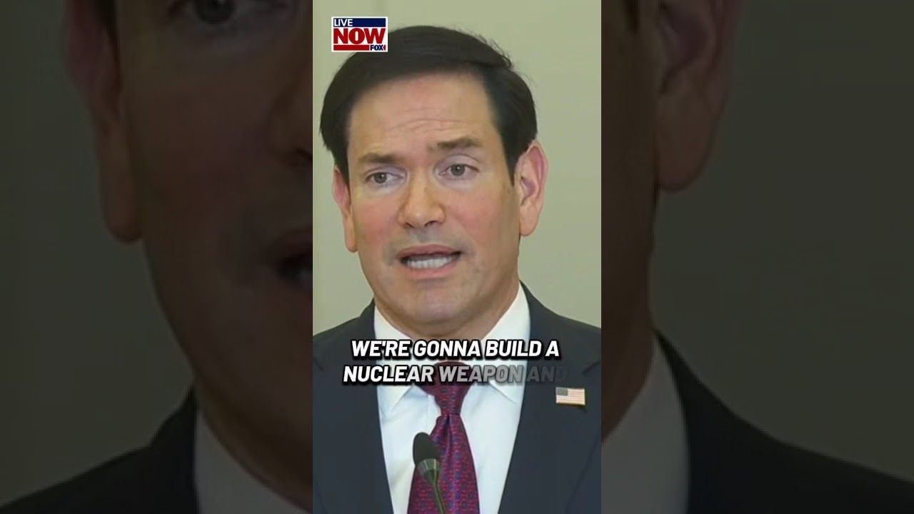 Rubio says Iran will never had a nuclear weapon