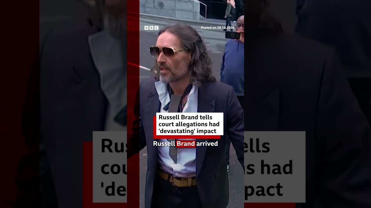 Russell Brand tells court allegations had ‘devastating’ impact on him. #BBCNews