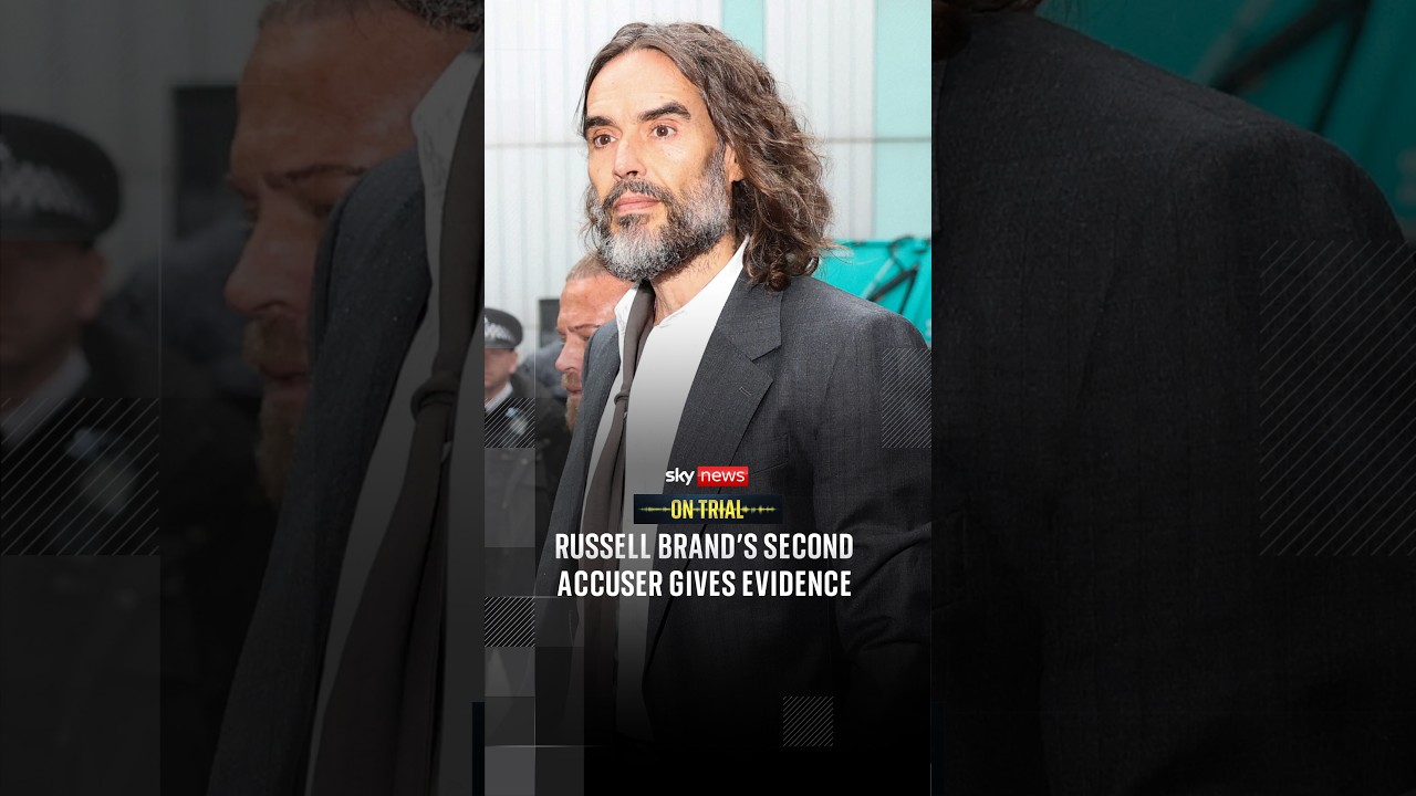 Russell Brand’s second accuser gives evidence