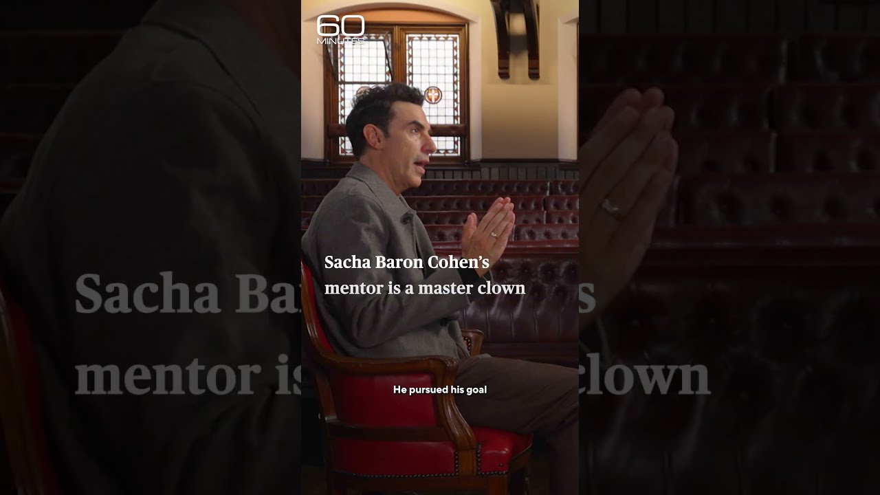 Sacha Baron Cohen’s mentor is a master clown #shorts