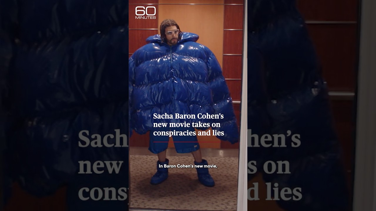 Sacha Baron Cohen’s new movie takes on conspiracies and lies #shorts