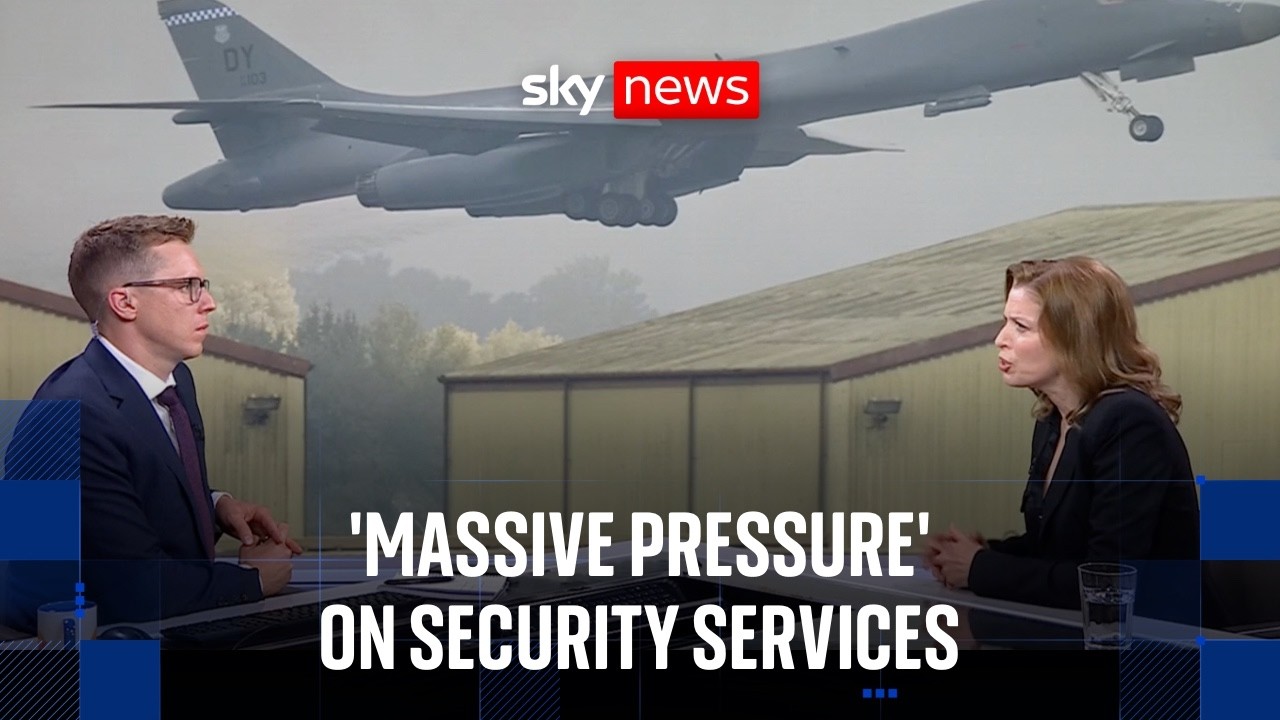 Security expert analyses pressure on security services following RAF Fairford incident