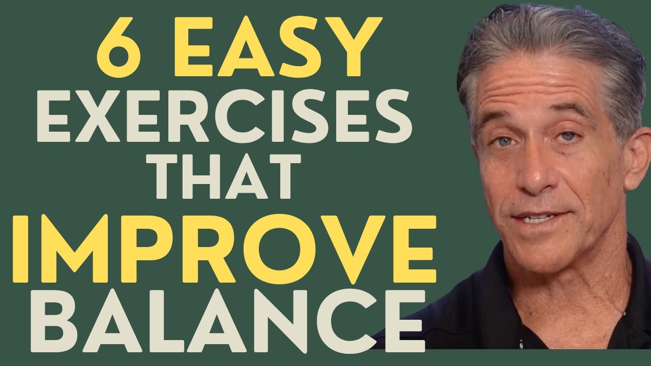 Seniors: 6 Easy Exercises that Improve Balance.