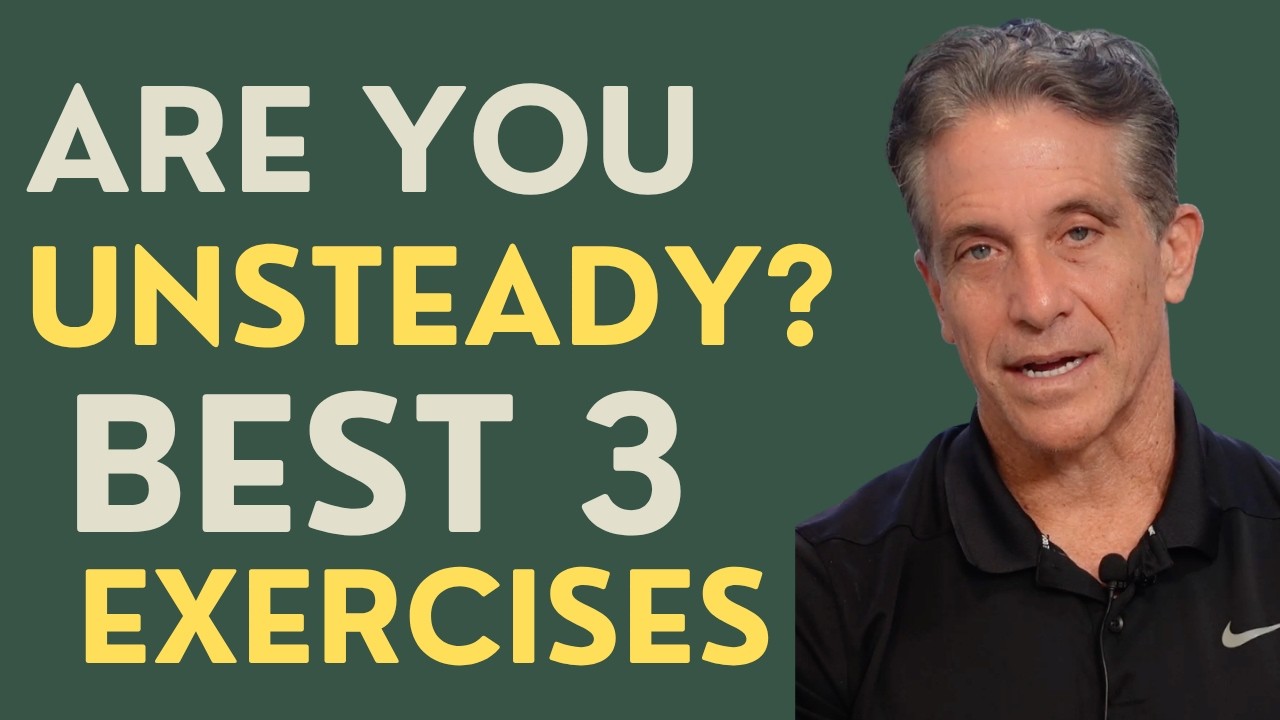 Seniors: Are you Unsteady?  The3 Best Exercises to Regain Stability