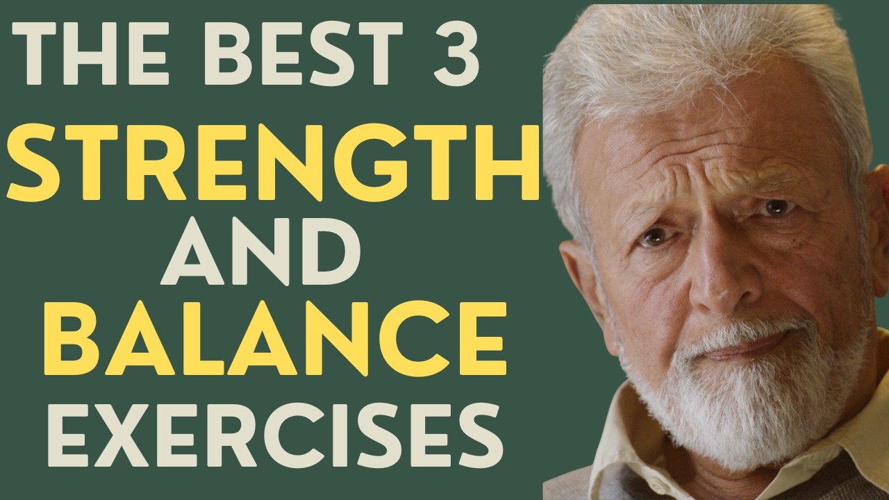Seniors: The Best 3 Strength and Balance Exercises!