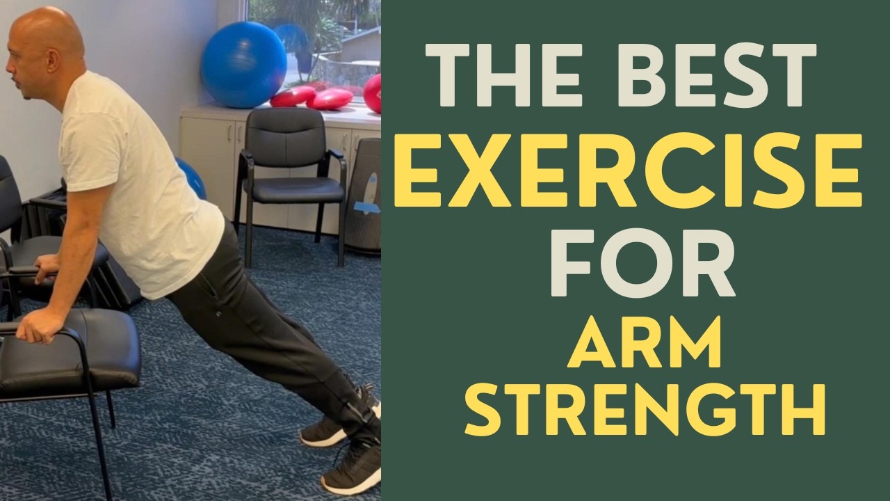 Seniors: The Best Exercise for Arm Strength: No Equipment Needed