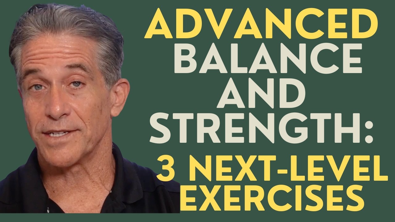 Seniors: Want Advanced Balance and Strength? 3 Next-Level  Exercises.