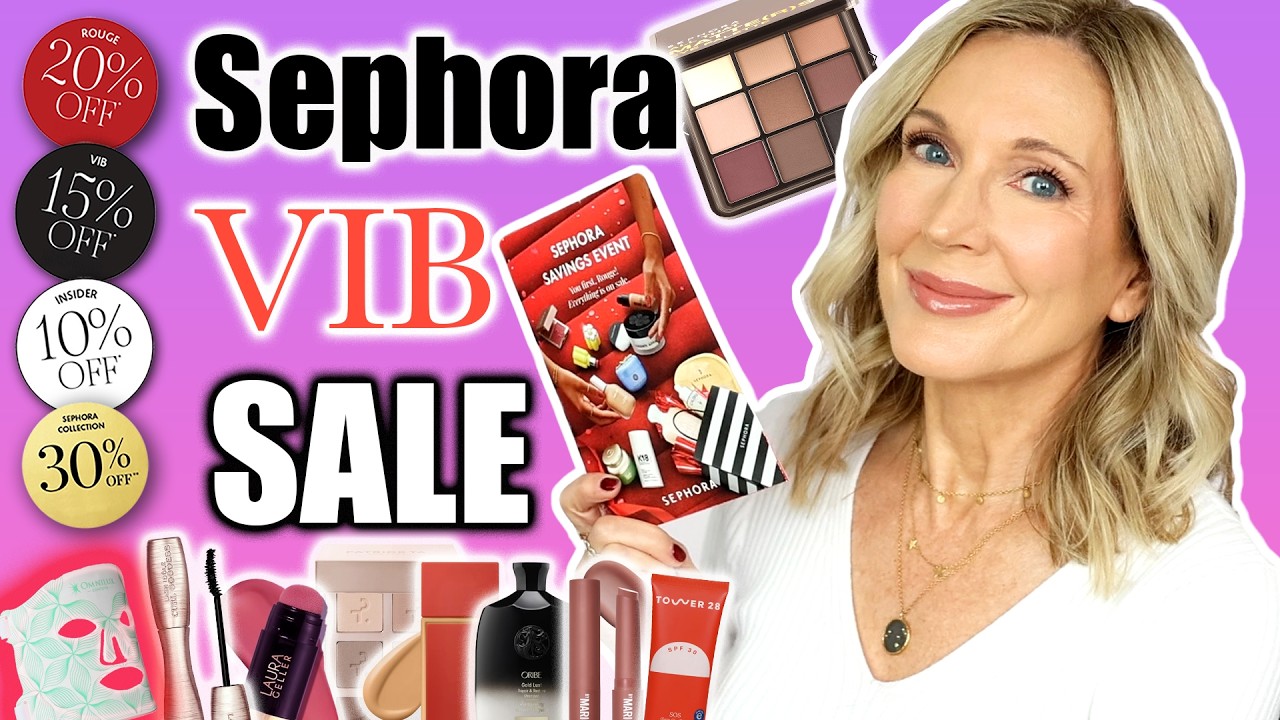 Sephora Sale Starts TODAY! Top Picks for Mature Skin!