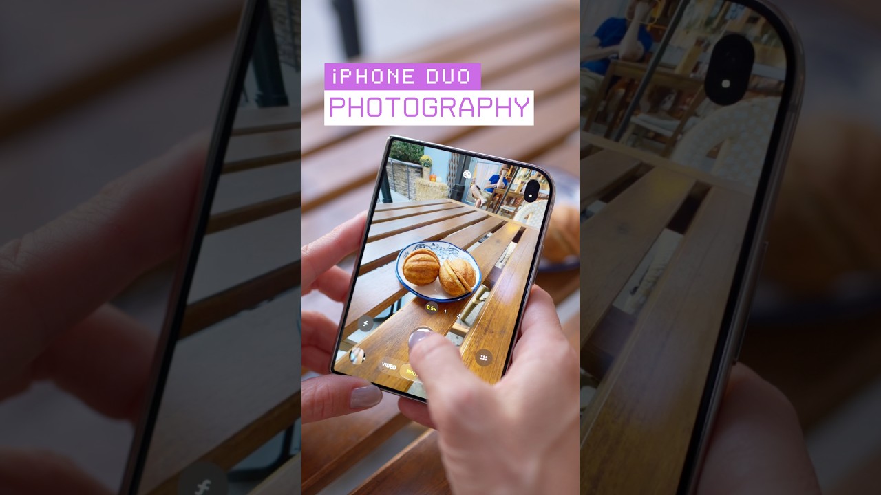 Shooting content on the iPhone Duo!