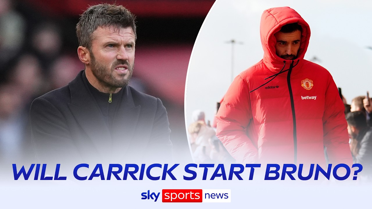 Should Michael Carrick start Bruno Fernandes against Chelsea?