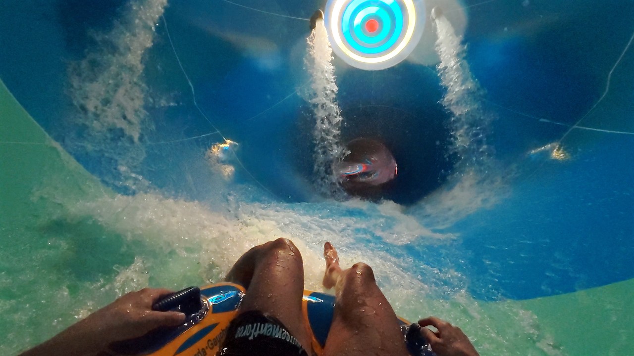 Shuttle Water Slide at Aqua Park Raj 🇷🇸