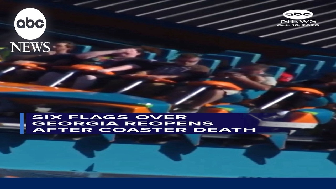 Six Flags Over Georgia reopens after coaster death