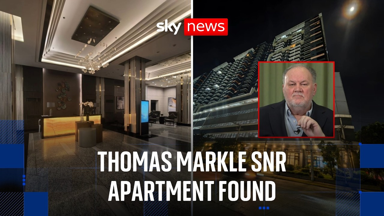 Sky News locates Thomas Markle Snr Philippines apartment