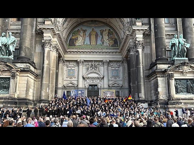 Songs of praise: An emotional Greek-German musical collaboration at Berlin Cathedral