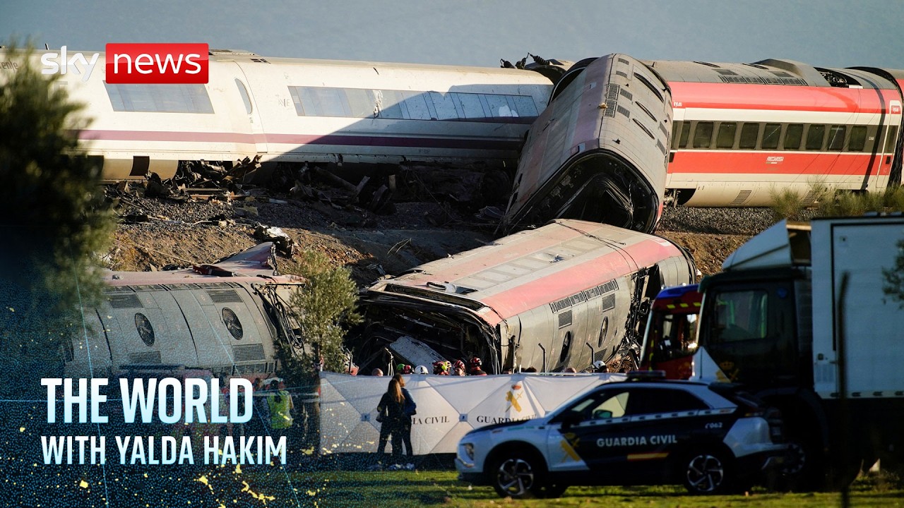 Spain train crash kills at least 68 people  | The World with Yalda Hakim