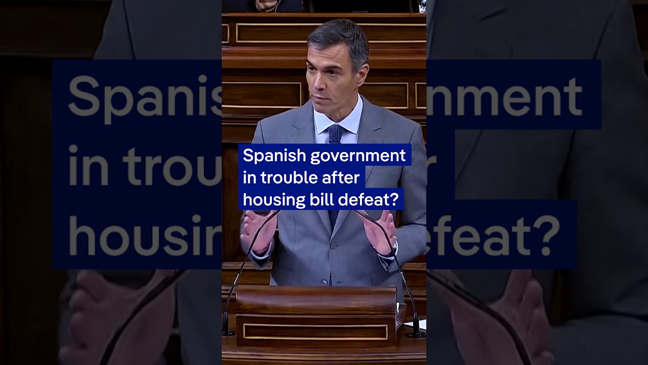 Spanish government in trouble after housing bill defeat? | DW News