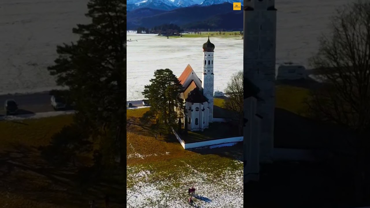 St Coloman’s Church, Bavaria, Germany 🇩🇪 #shorts